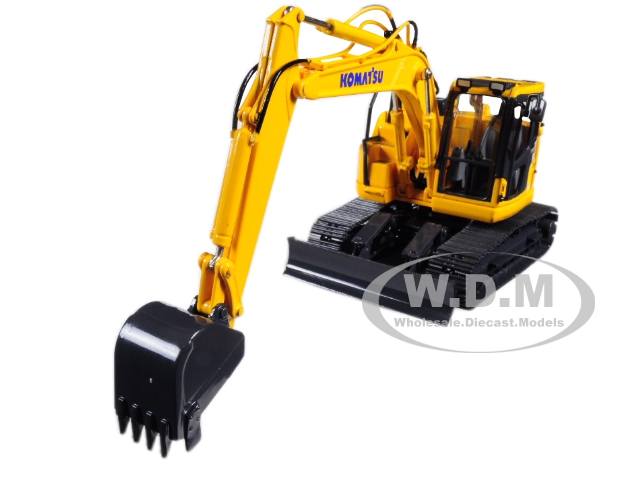 KOMATSU PC138US-11 油圧ショベル ミニチュアモデル Komatsu PC138USLC-11 Excavator 1/50 Diecast Model First Gear 50-3360