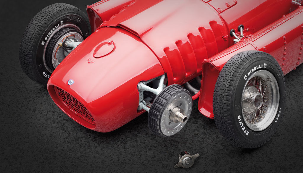 1954-1955 Lancia D50 Red 1/18 Diecast Model Car CMC 175