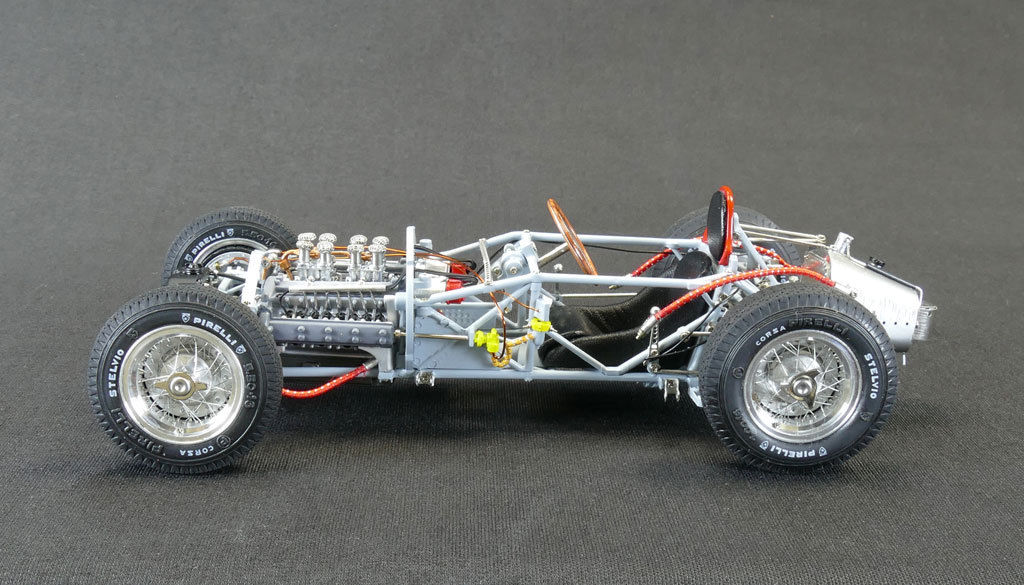 1954-1955 Lancia D50 Red 1/18 Diecast Model Car CMC 175