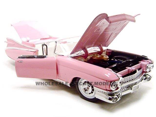 1959 Cadillac Eldorado Biarritz Pink 1/18 Diecast Model Car by