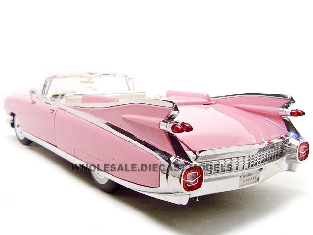 1959 Cadillac Eldorado Biarritz Pink 1/18 Diecast Model Car by