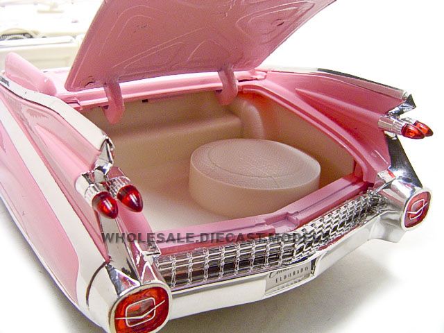 1959 Cadillac Eldorado Biarritz Pink 1/18 Diecast Model Car by