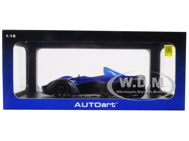 BAC Mono Metallic Blue 1/18 Model Car Autoart 18115