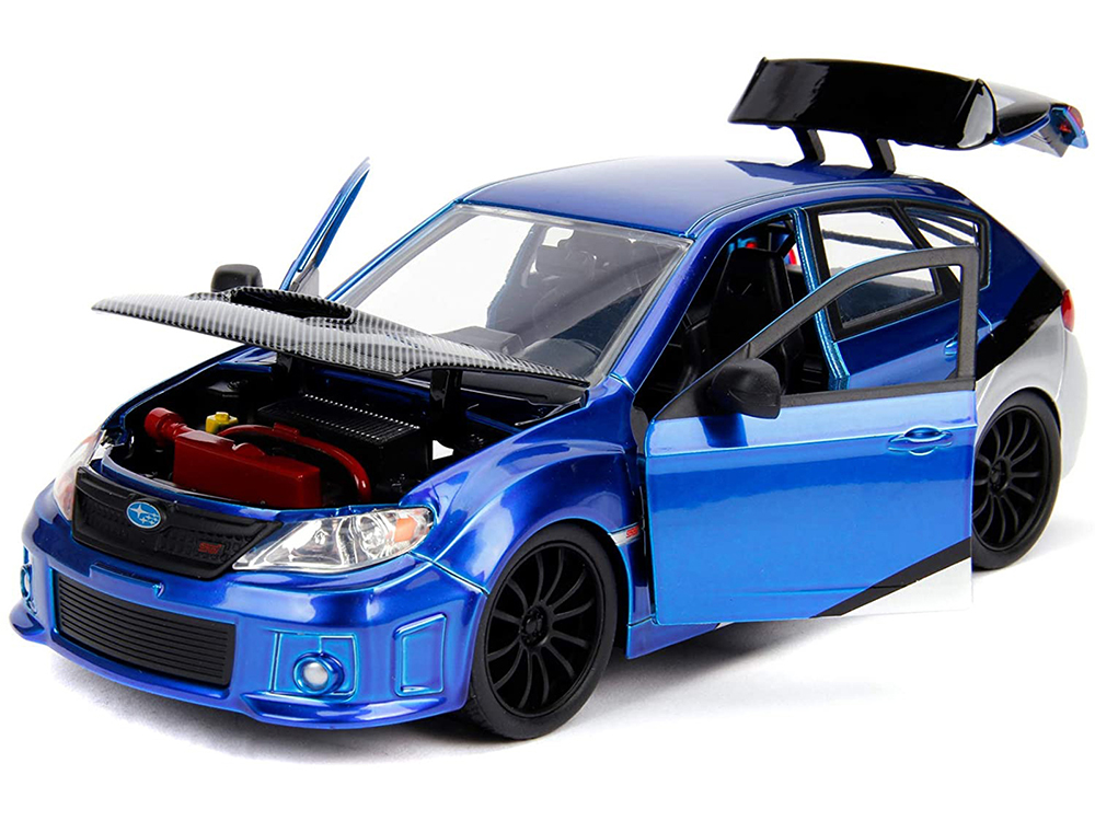 Brian's Subaru Impreza WRX STI Fast Furious Movie 1/24 Diecast