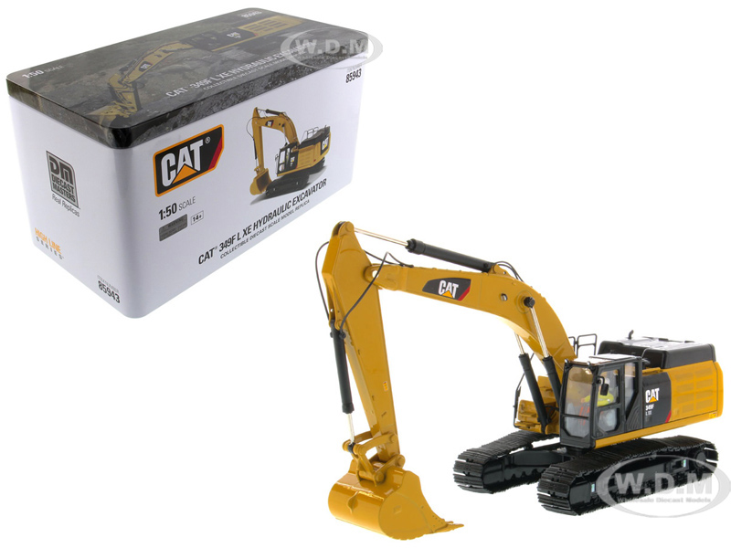 CAT 349F L XE 油圧ショベル 1/50 ダイキャストモデル CAT Caterpillar 349F L XE Hydraulic Excavator Operator High Line