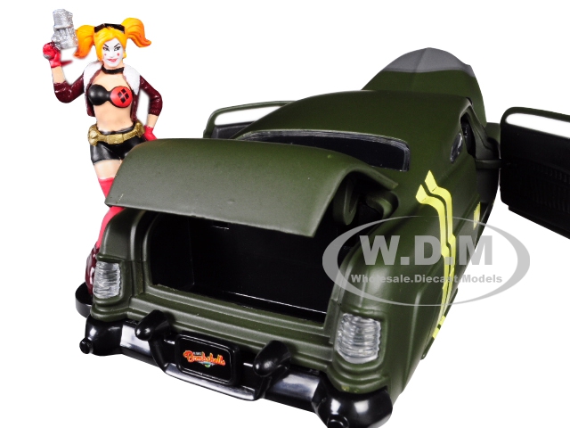 1951 Mercury Matt Green Harley Quinn Diecast Figure DC Comics
