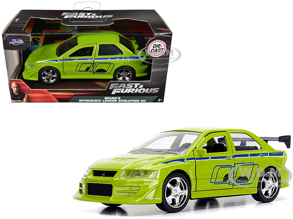 Brian's Mitsubishi Lancer Evolution VII Green Fast & Furious Movie