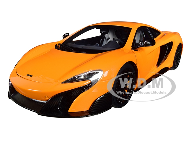 McLaren 675LT McLaren Orange 1/18 Model Car Autoart 76048