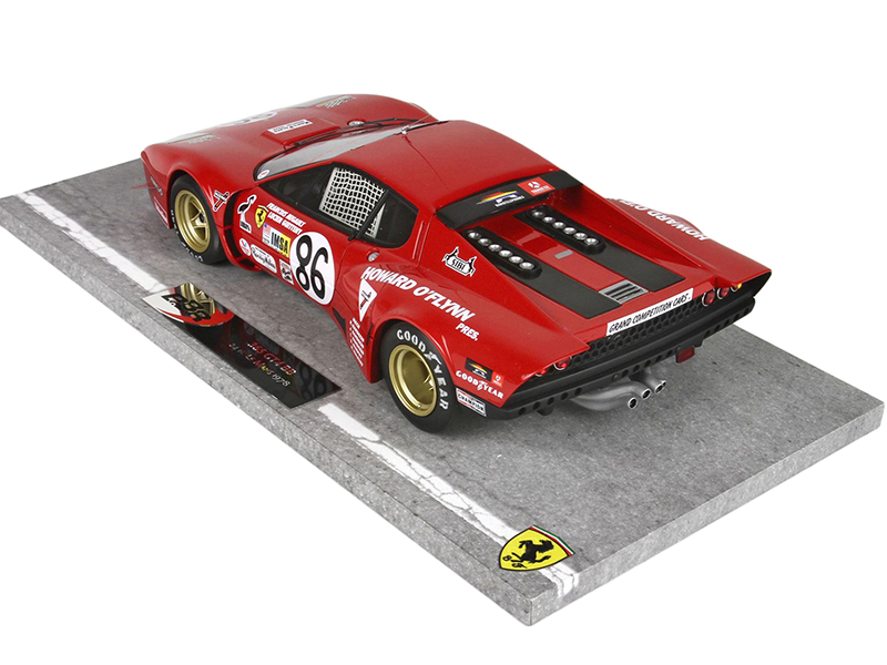 Ferrari 365 GT4 BB #86 Francois Migault Lucien Gutteny Ecurie