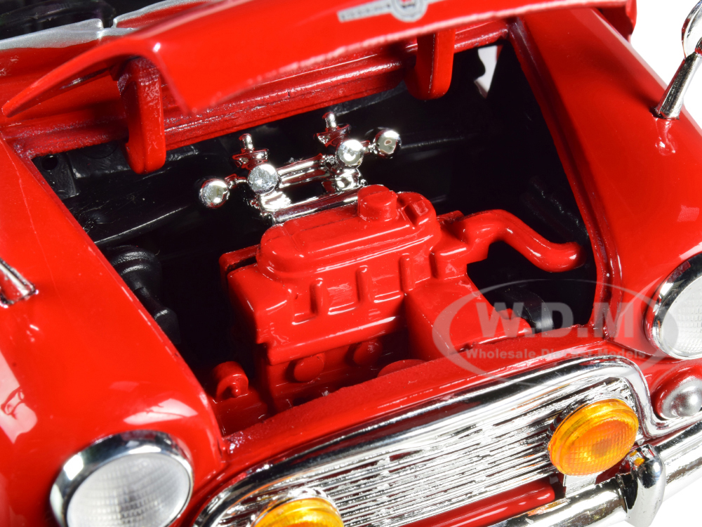 1961 1967 Morris Mini Cooper Red White Top Timeless Legends 1/18