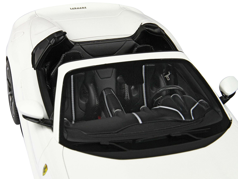 2019 Ferrari 812 GTS Convertible Avus White DISPLAY CASE Limited