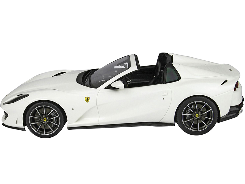 2019 Ferrari 812 GTS Convertible Avus White DISPLAY CASE Limited