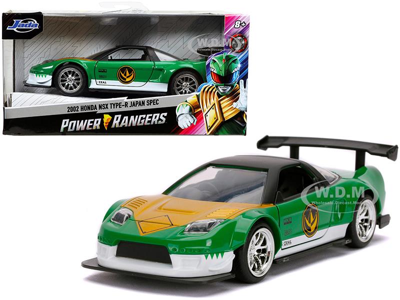2002 Honda NSX Type-R Japan Spec Green Ranger Power Rangers 1/32