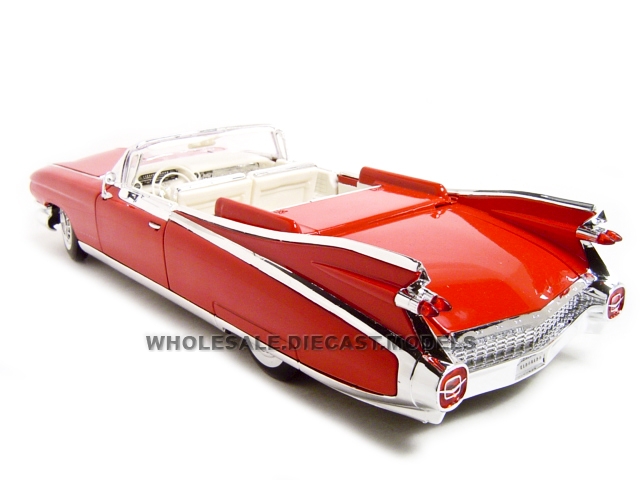 1959 Cadillac Eldorado Biarritz Red 1/18 Diecast Model Car Maisto