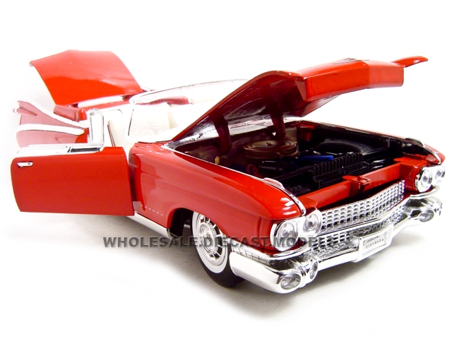 1959 Cadillac Eldorado Biarritz Red 1/18 Diecast Model Car Maisto