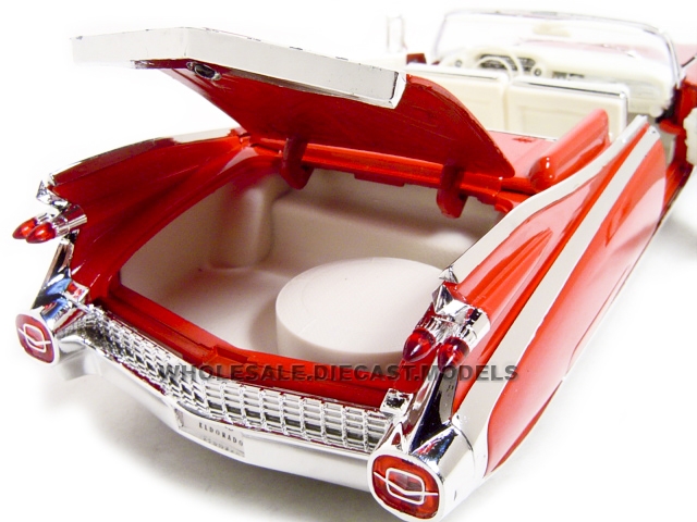 1959 Cadillac Eldorado Biarritz Red 1/18 Diecast Model Car Maisto