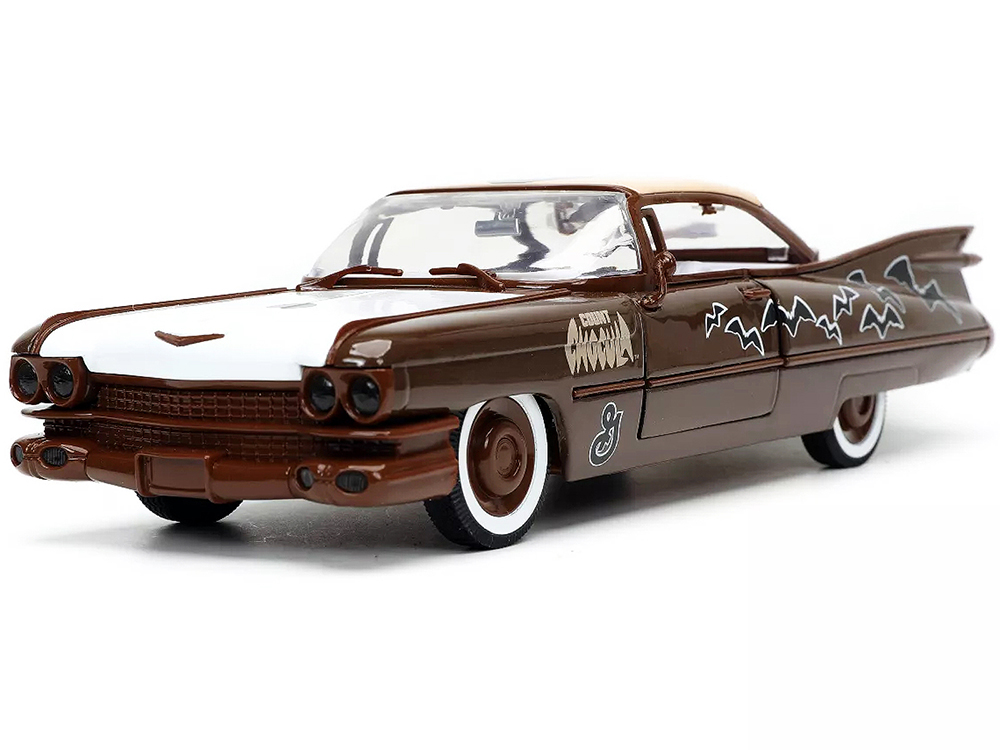 1959 Cadillac Coupe DeVille Brown White Graphics Count Chocula