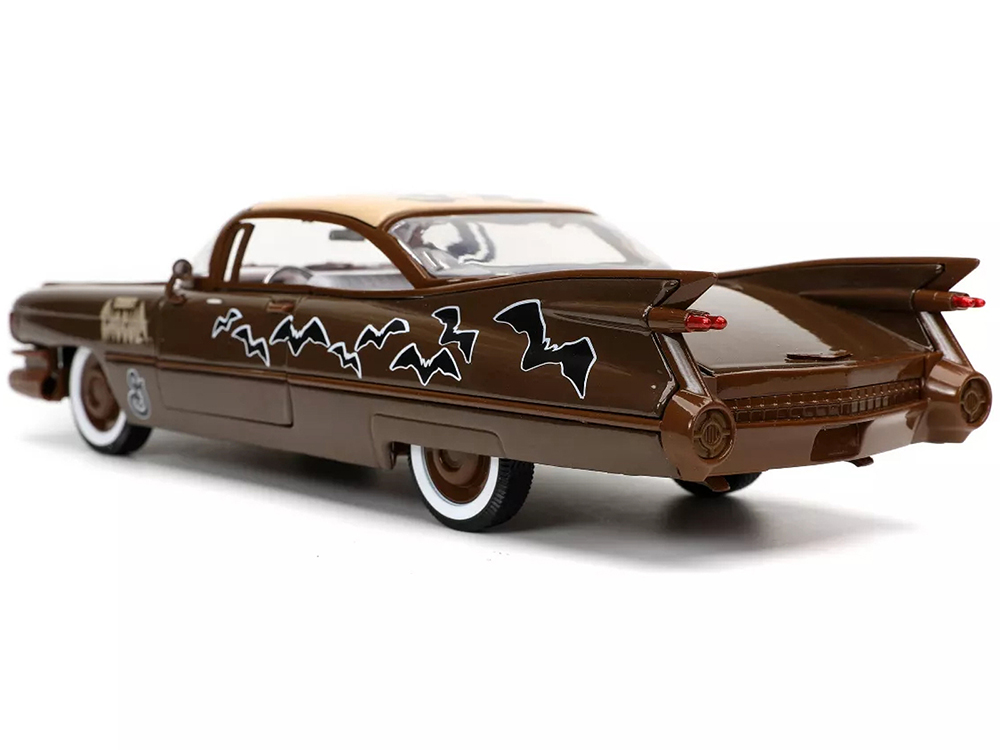1959 Cadillac Coupe DeVille Brown White Graphics Count Chocula