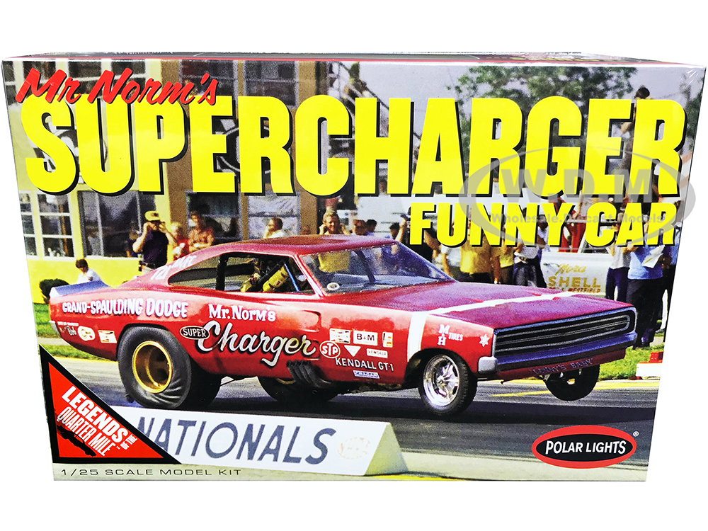 Skill 2 Model Kit 1969 Dodge Charger Funny Car Mr. Norm's