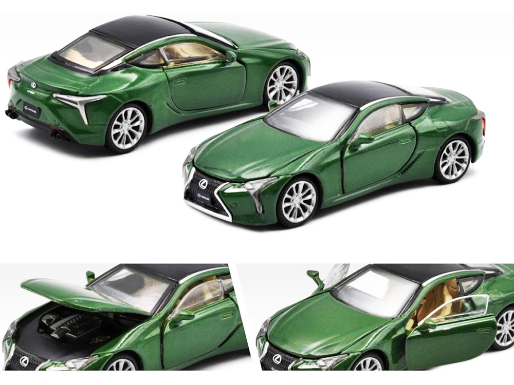 Lexus LC500 Nori Green Metallic Black Top Limited Edition 1200