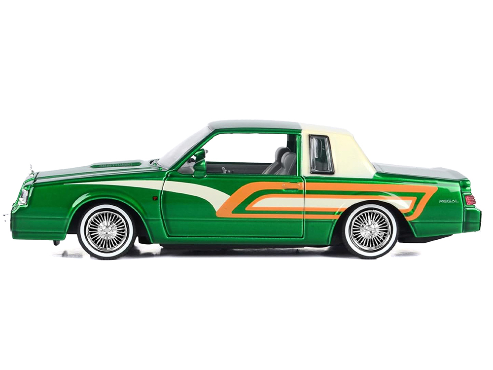 1987 Buick Regal 3.8 SFI Turbo Green Metallic Cream with Graphics