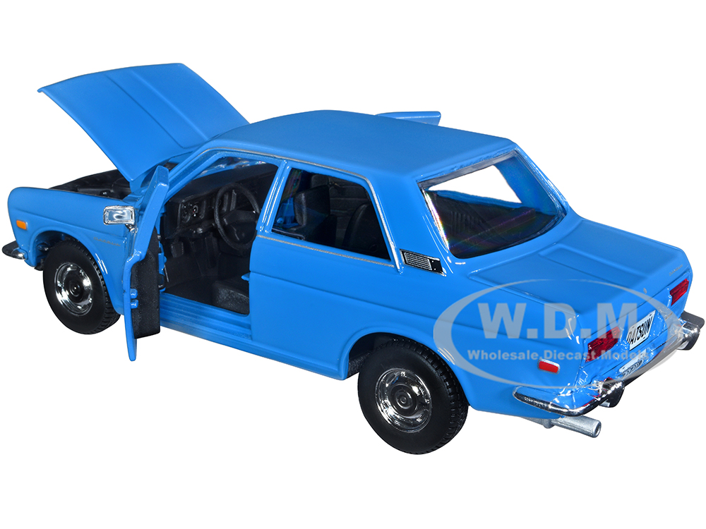 1971 Datsun 510 Blue Special Edition 1/24 Diecast Model Car Maisto
