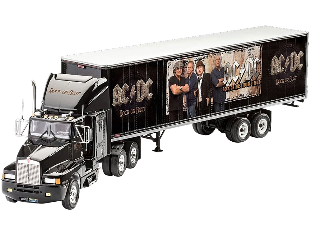 Level 3 Model Kit Kenworth Tour Truck AC/DC Rock or Bust 1/32