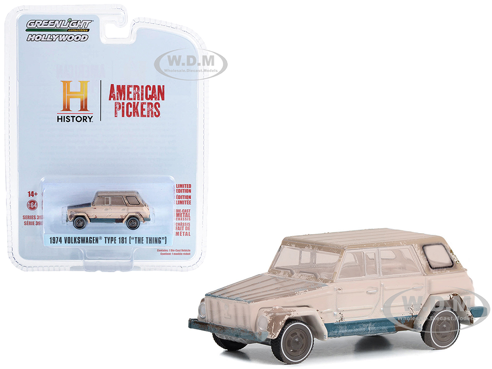 1974 Volkswagen Thing Type 181 Beige Weathered American Pickers