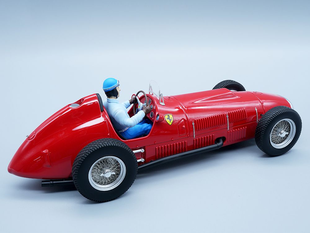 Ferrari 375 F1 Indy 1952 Test Driver Alberto Ascari Red Limited
