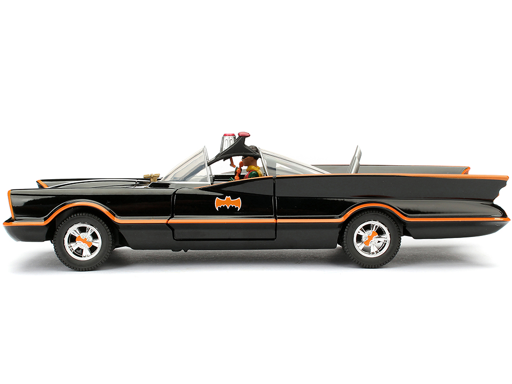 Model Kit Classic Batmobile Black Batman Diecast Figure Batman