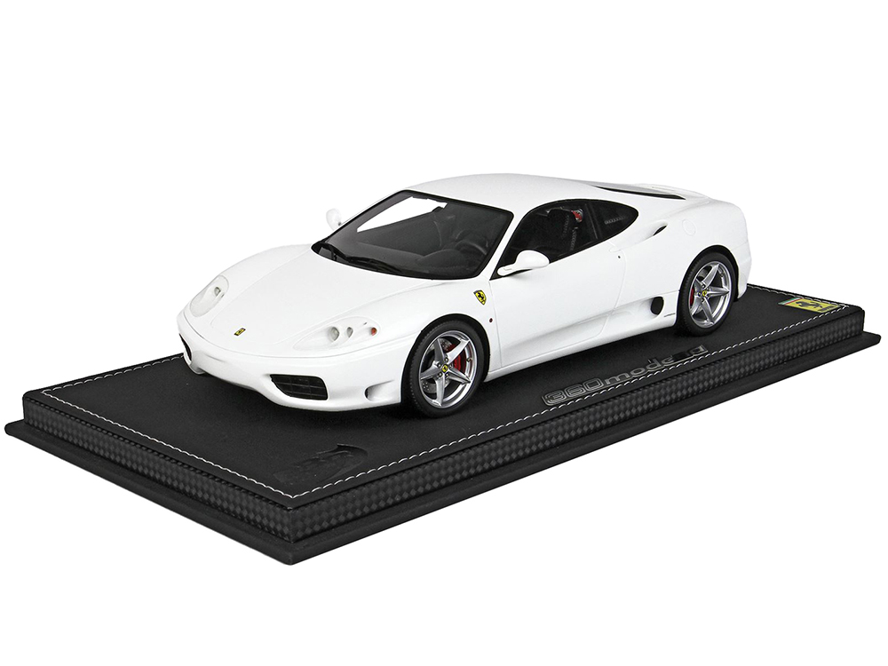 1999 Ferrari 360 Modena White DISPLAY CASE Limited Edition 84