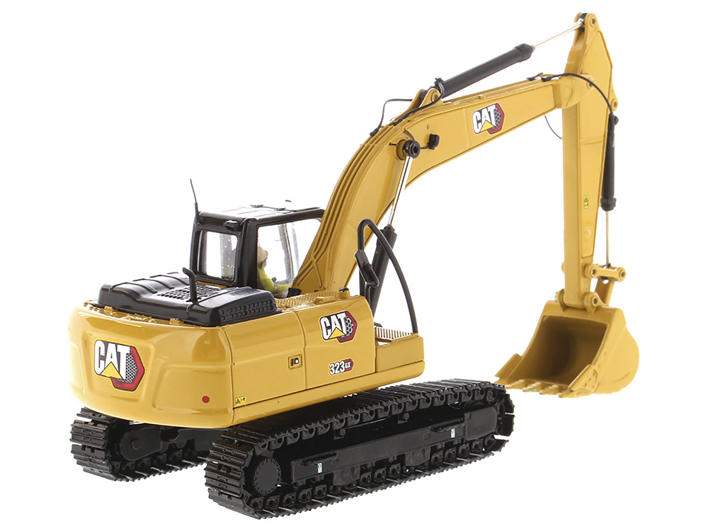 ☆新品☆CAT 323 Hydraulic Excavator 1:50 模型 CAT Caterpillar 323 GX Hydraulic Excavator Operator High Line