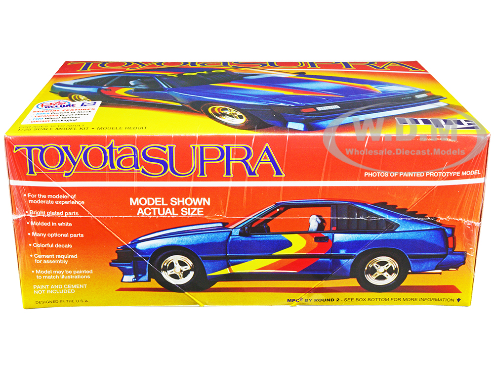 Skill 2 Model Kit 1983 Toyota Celica Supra 1/25 Scale Model Car