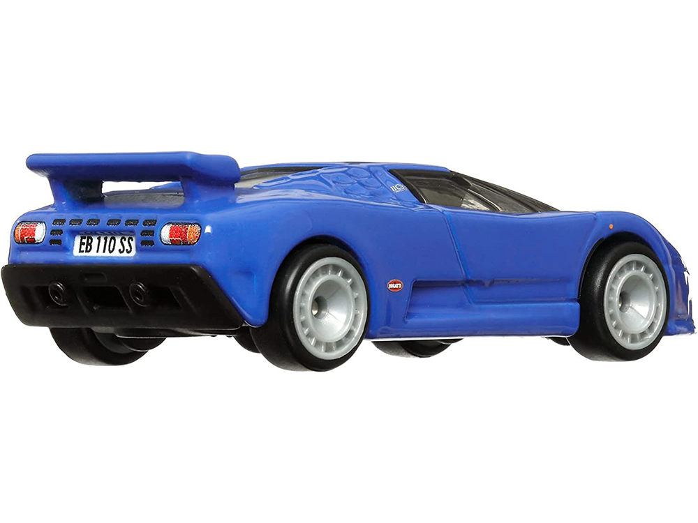 1994 Bugatti EB110 Blue Exotic Envy Series Diecast Model Car Hot