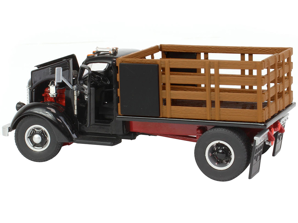 International KB-8 Truck Black Stake Body 1/50 Diecast Model
