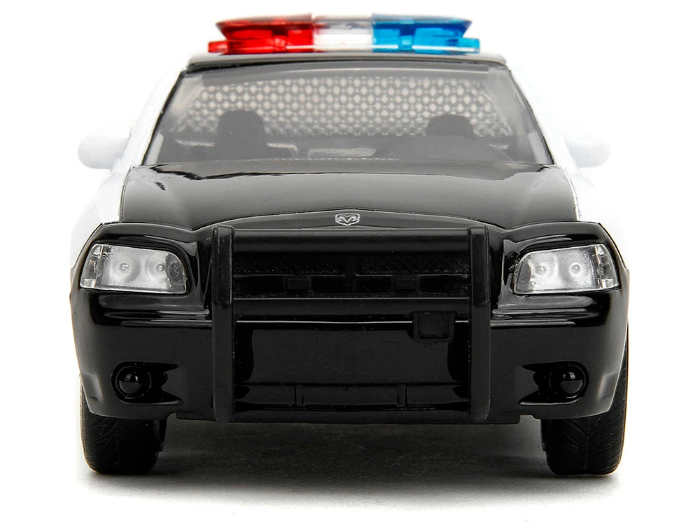 2006 Dodge Charger Police Black and White Policia Civil Fast