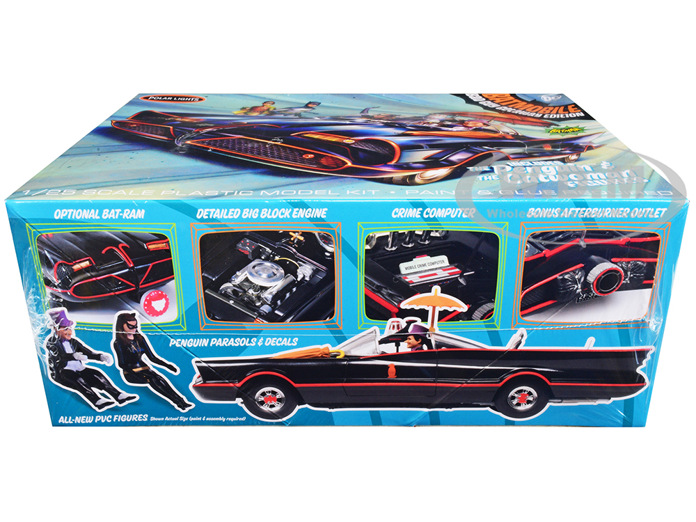 Skill 2 Model Kit 1966 Batmobile Bad Guy Getaway Edition Penguin