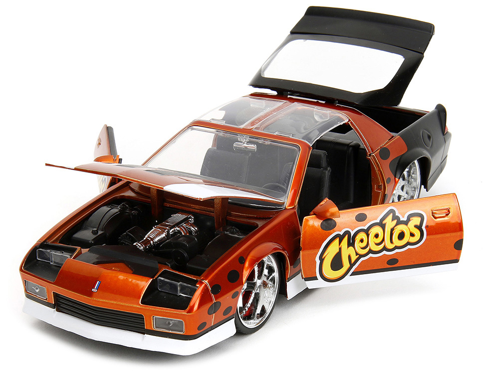 1985 Chevrolet Camaro Z 28 Orange Metallic with Graphics and 1985 Chevrolet Camaro Z 28 Orange Metallic with Graphics and