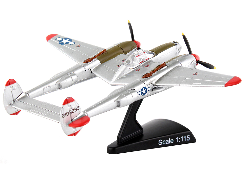 Lockheed P 38J Lightning Fighter Aircraft Marge Pilot Richard Ira