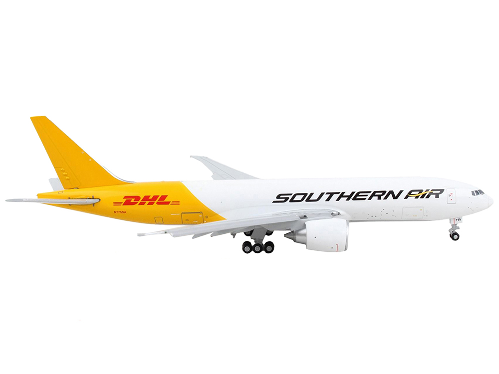 航空機・ヘリコプター PACMIN DHL SPECIAL LIVERY 1/144 777-200F Boeing 777F Commercial Aircraft with Flaps Down Southern Air DHL