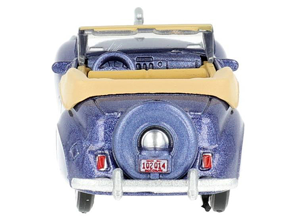 1941 Lincoln Continental Convertible Darian Blue Metallic with Tan