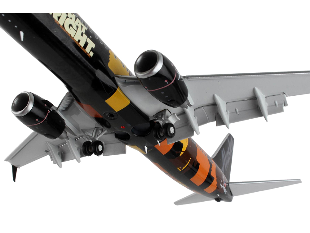Boeing 737 900ER Commercial Aircraft with Flaps Down Alaska