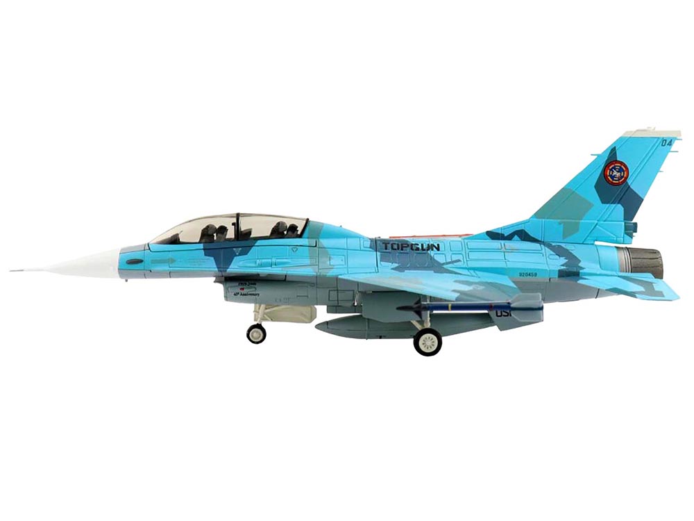 ホビーマスター 1/72 F-16B TOP GUN HA38017 Lockheed F 16B Fighting Falcon Fighter Aircraft Top Gun 90th