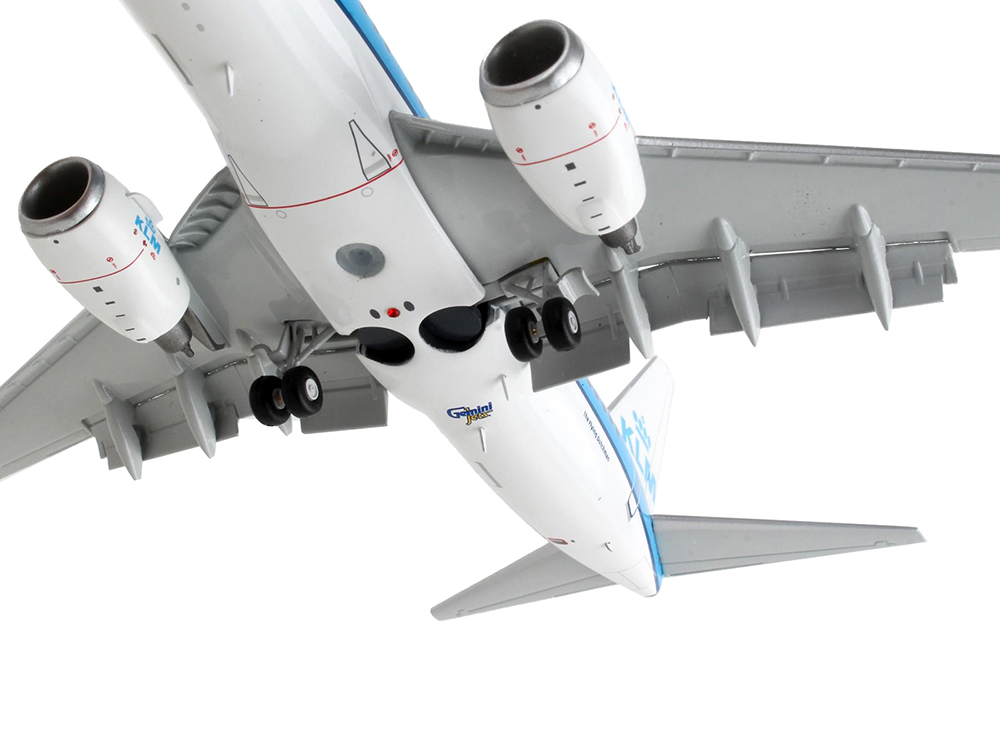 Boeing 737 700 Commercial Aircraft with Flaps Down KLM Royal Dutch