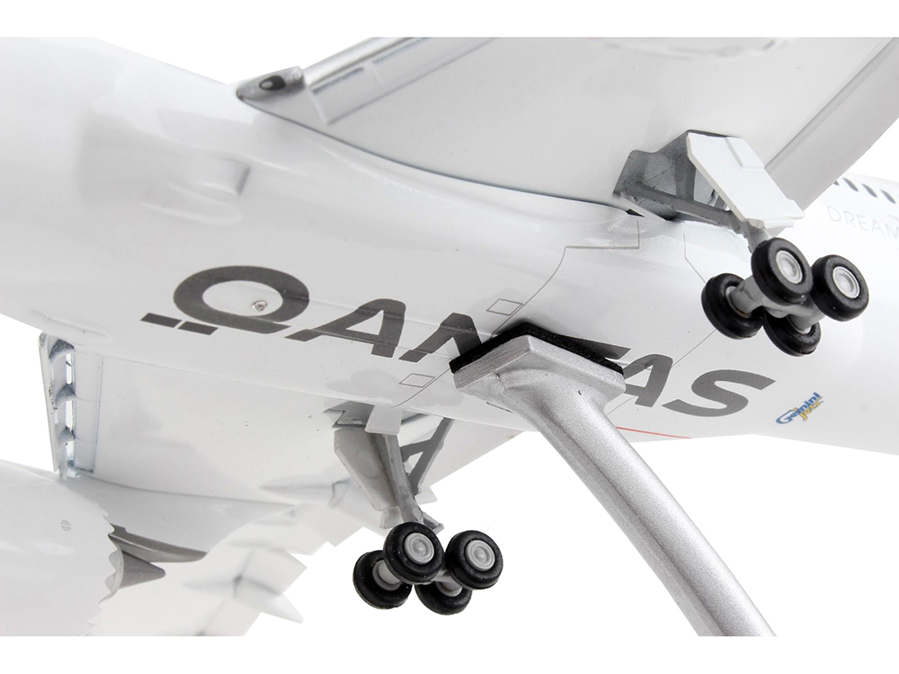 Boeing 787 9 Commercial Aircraft with Flaps Down Qantas Airways