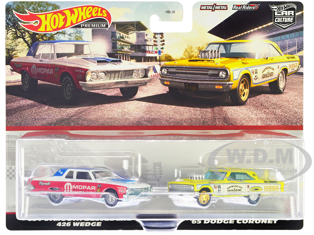 1963 Plymouth Belvedere 426 Wedge MOPAR White and Red with Blue