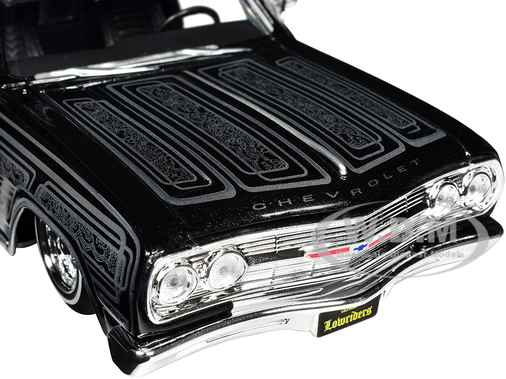 マイスト Mijo LOWRIDERS 1/25 '65 エルカミーノ BLK 1965 Chevrolet El Camino Lowrider Black Metallic with Silver