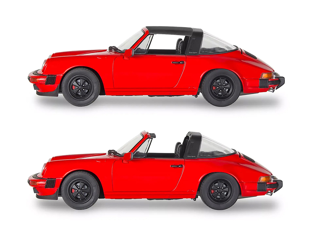 Level 4 Model Kit Porsche 911 Carrera 3.2 Targa 2-in-1 Kit 1/24 Scale