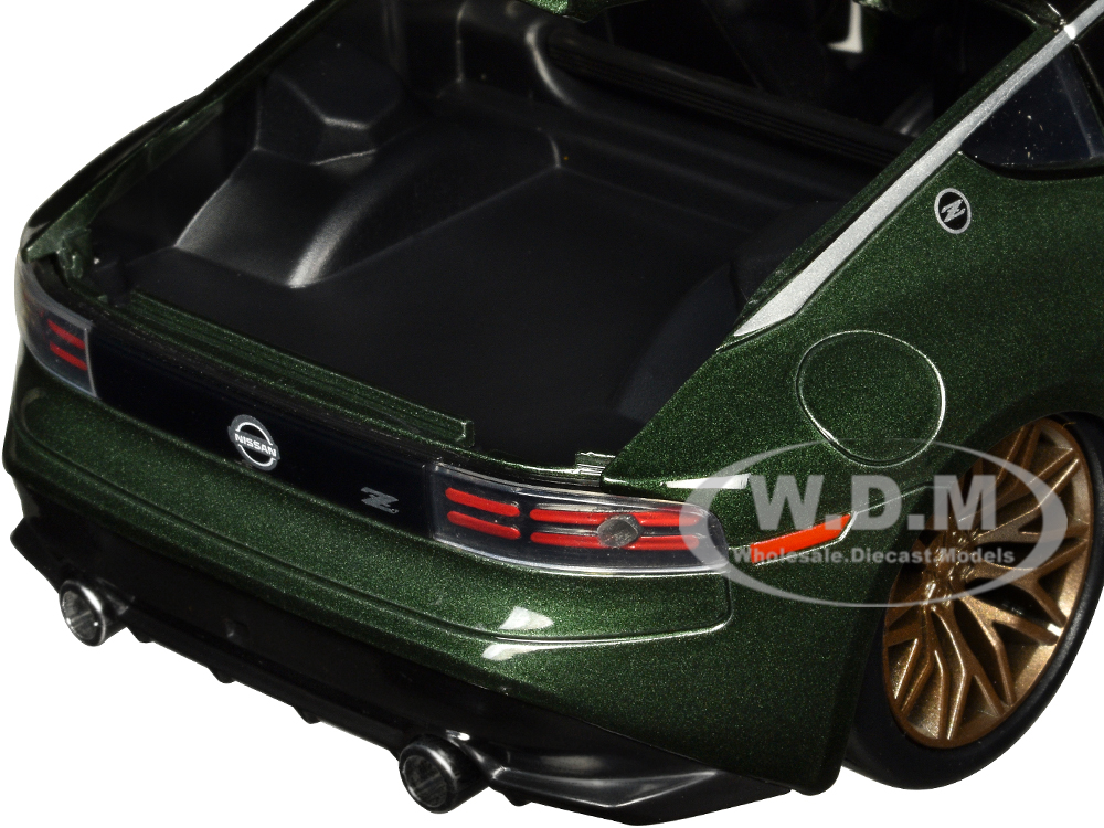 2023 Nissan Z Dark Green Metallic with Black Top Fast X 2023 Movie