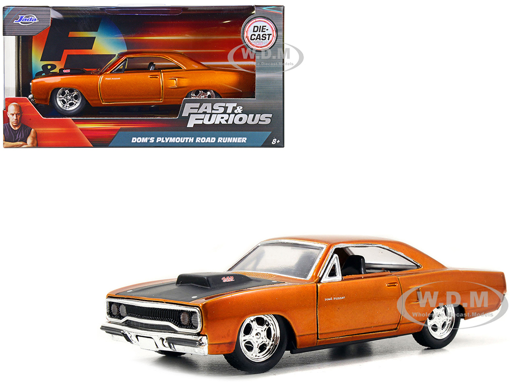 Dom s Plymouth Road Runner Orange Metallic with Matt Black Hood